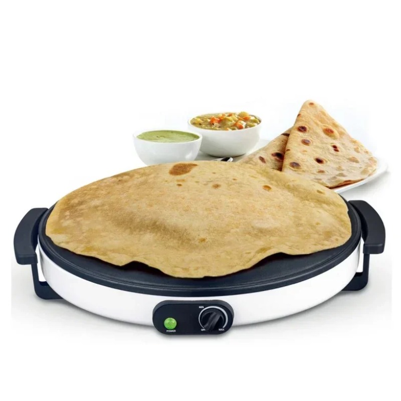 Crepe Maker Griddle - Chapa Elétrica Curva 110V/220V 2000W 45CM