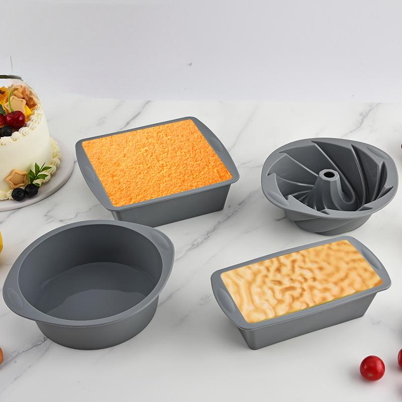 Commercial Kitchen Pans - Molde de bolo quadrado de silicone