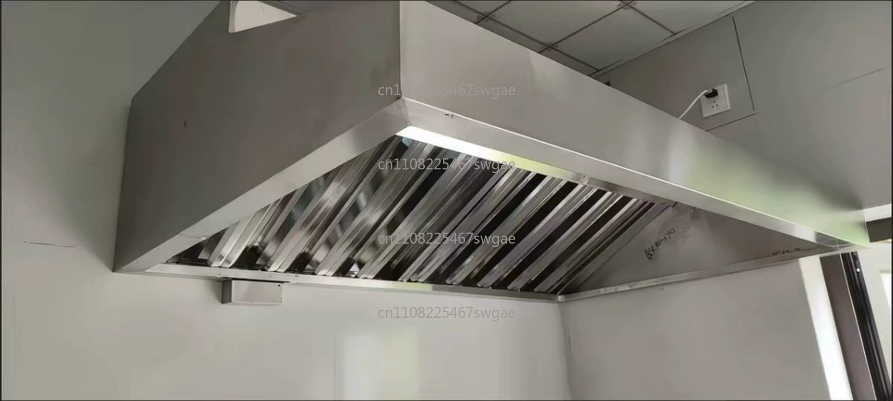 Commercial Kitchen Exhaust Hood - Coifa de Cozinha em Aço de