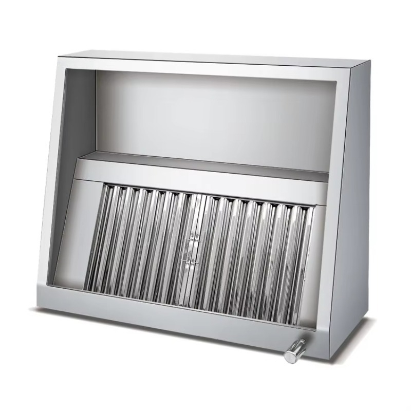 Commercial Kitchen Exhaust Hood - Exaustor de Cozinha Comercial em Aço