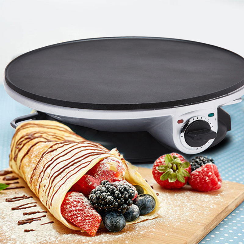 Crepe Maker Griddle - Máquina de Crepe para Casa, Panela