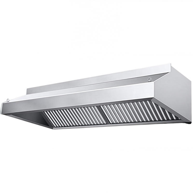 Commercial Kitchen Exhaust Hood - Coifa Comercial de Aço Inoxidável Reforçado