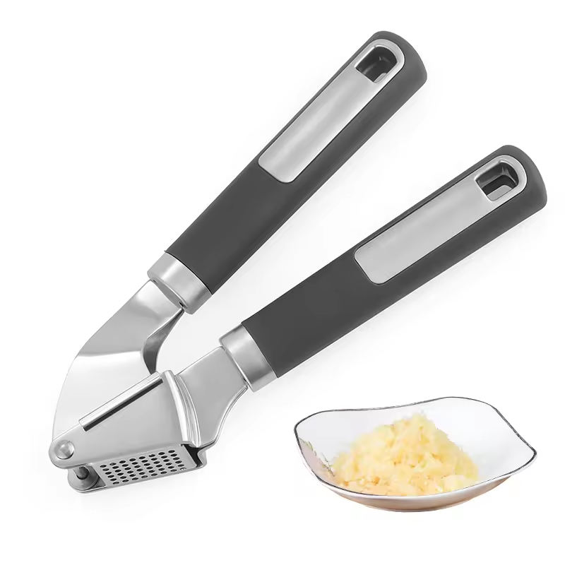 Commercial Kitchen Products - Prensa de alho em aço inoxidável,