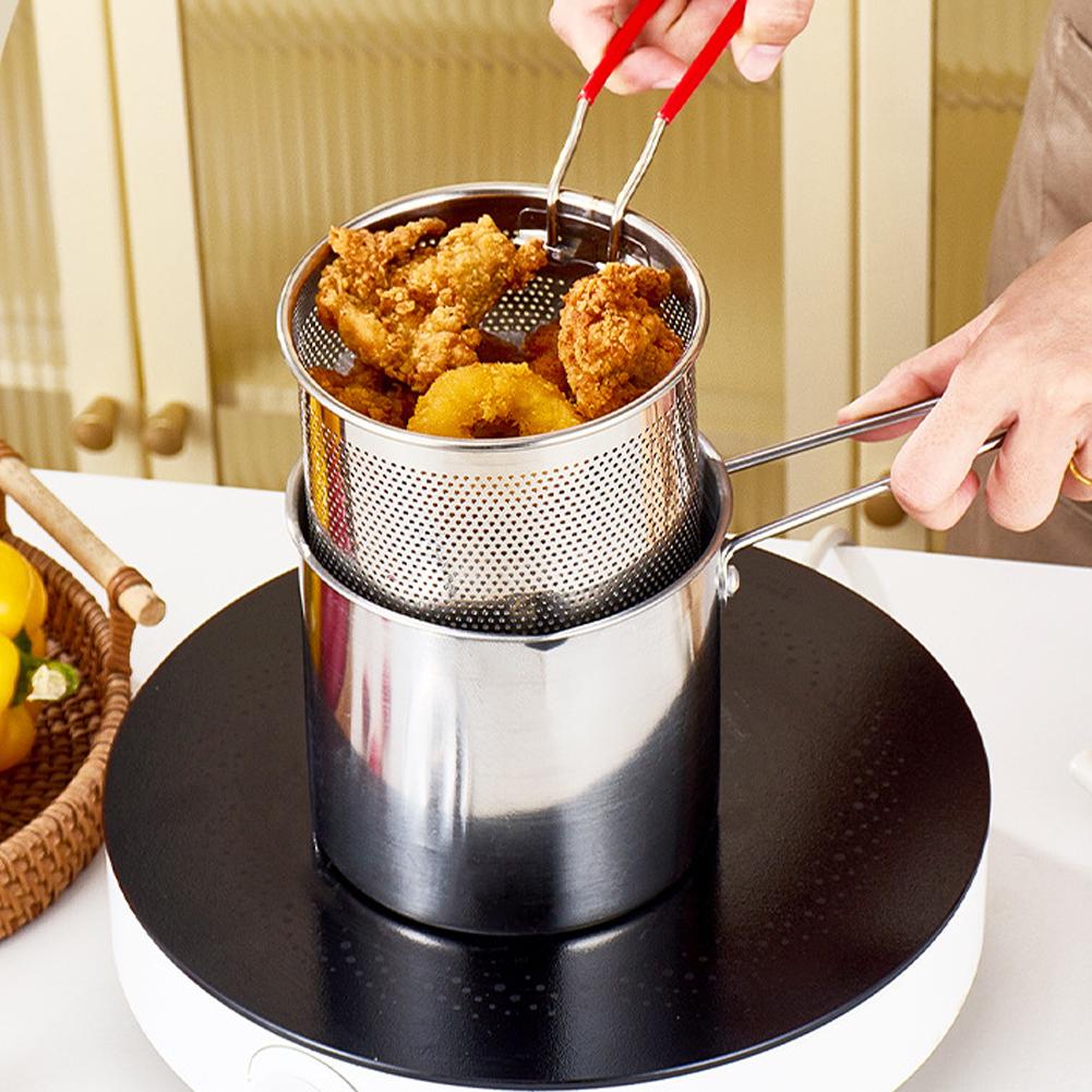 Commercial Kitchen Pans - Panela de Fritura em Aço Inoxidável