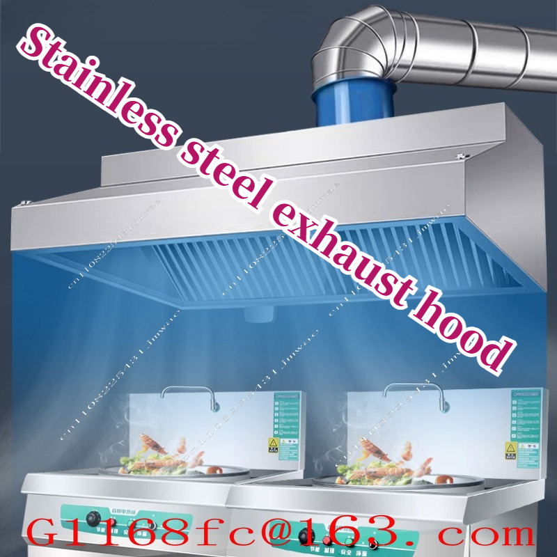 Commercial Kitchen Exhaust Hood - Coifa de Aço Inoxidável para Cozinha