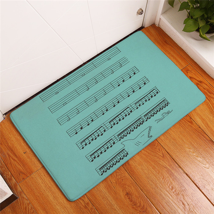 Tapete criativo com notas musi - Commercial Kitchen Non Slip Flooring avaliação e preço