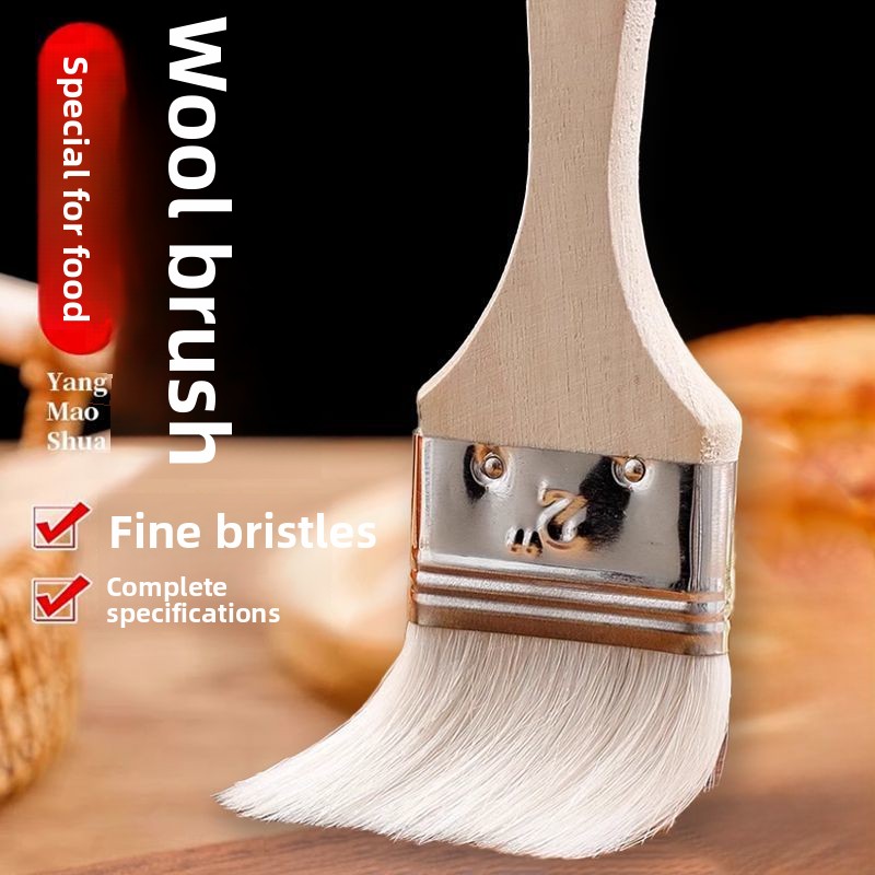 Pincel de Lã com Cabo de Madei - Commercial Kitchen Products avaliação e preço
