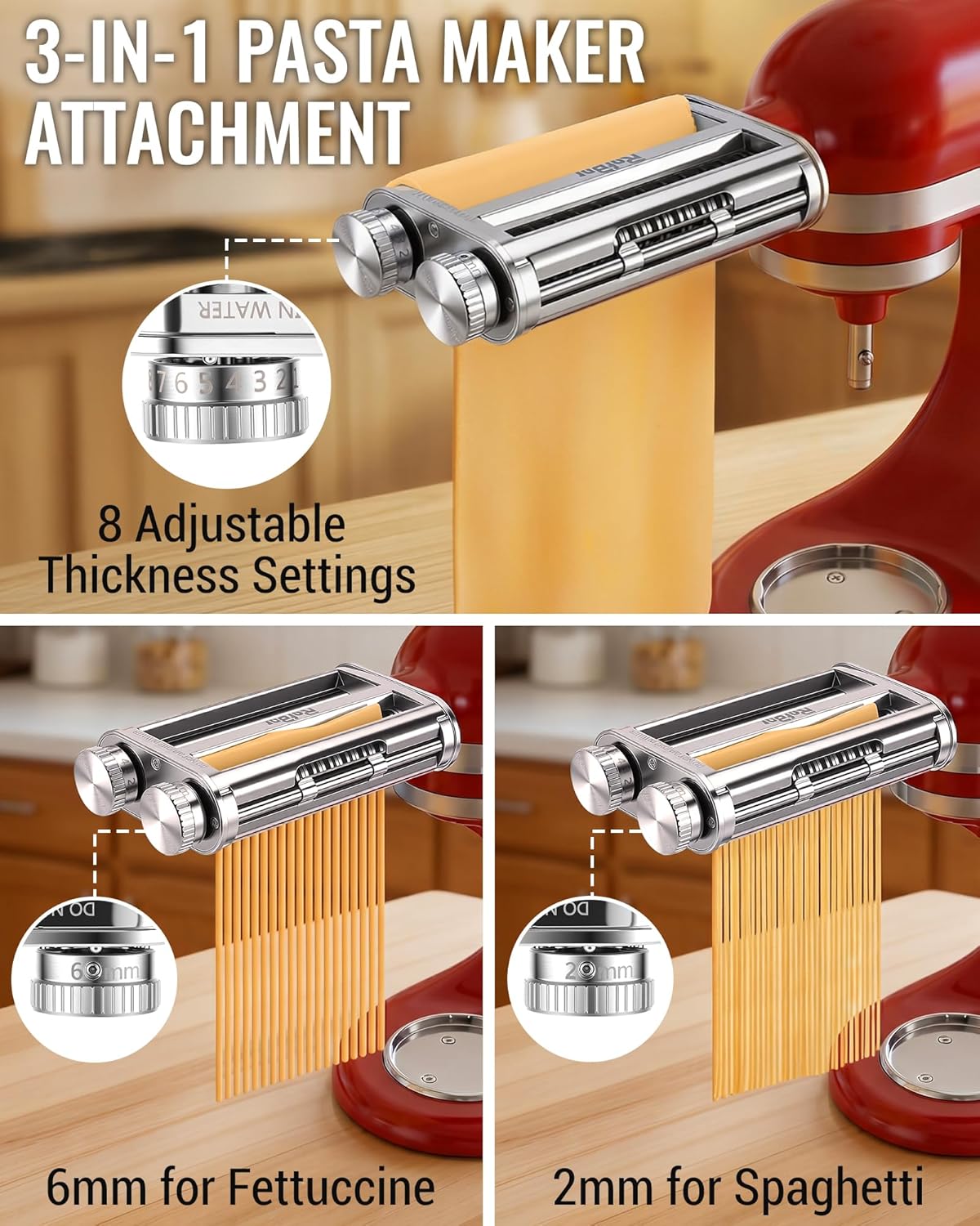 Acessório de Corte e Rolagem d - Commercial Kitchen Products avaliação e preço
