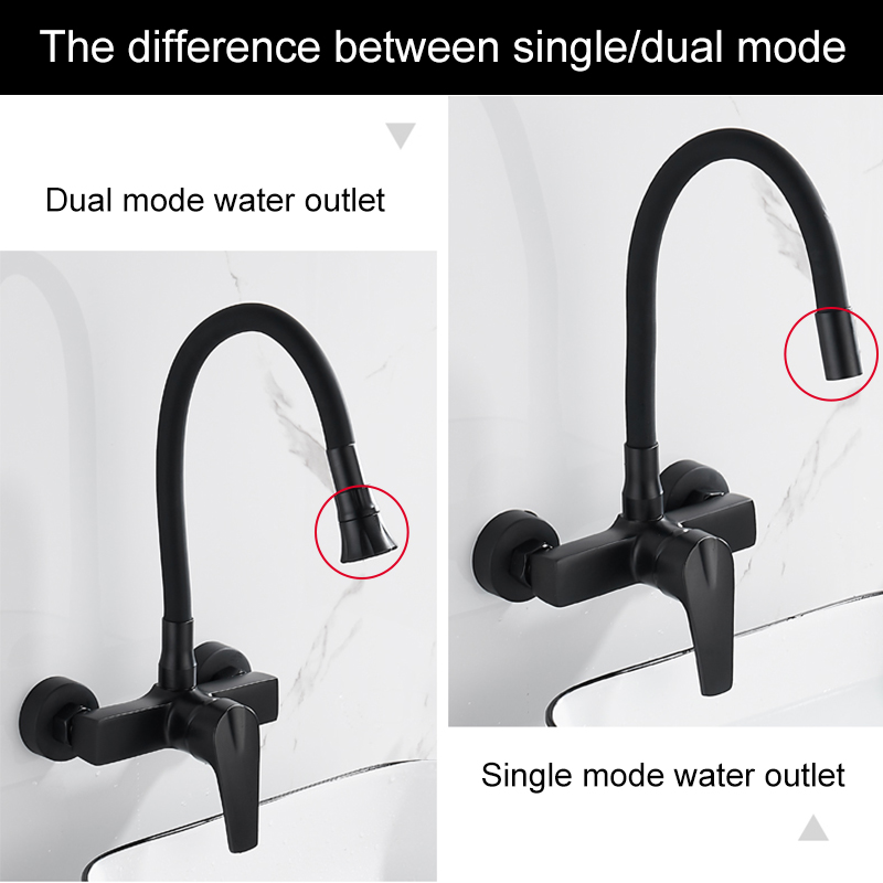 ELLEN-Wall Mount Torneira De P - Commercial Kitchen Mixer Tap avaliação e preço