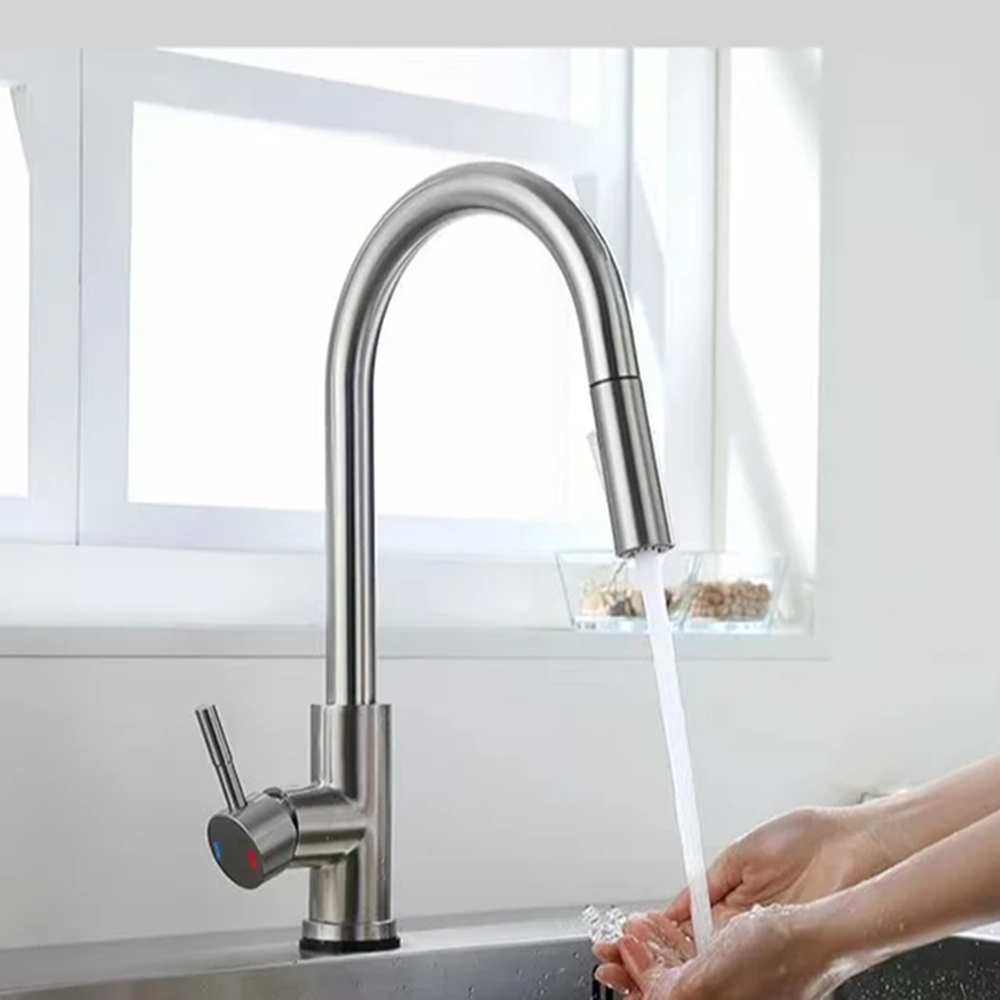 Torneira de cozinha preta flex - Commercial Kitchen Mixer Tap avaliação e preço