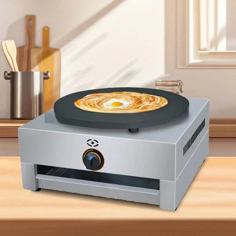 Chapa a Gás Comercial de 40cm  - Crepe Maker Griddle avaliação e preço