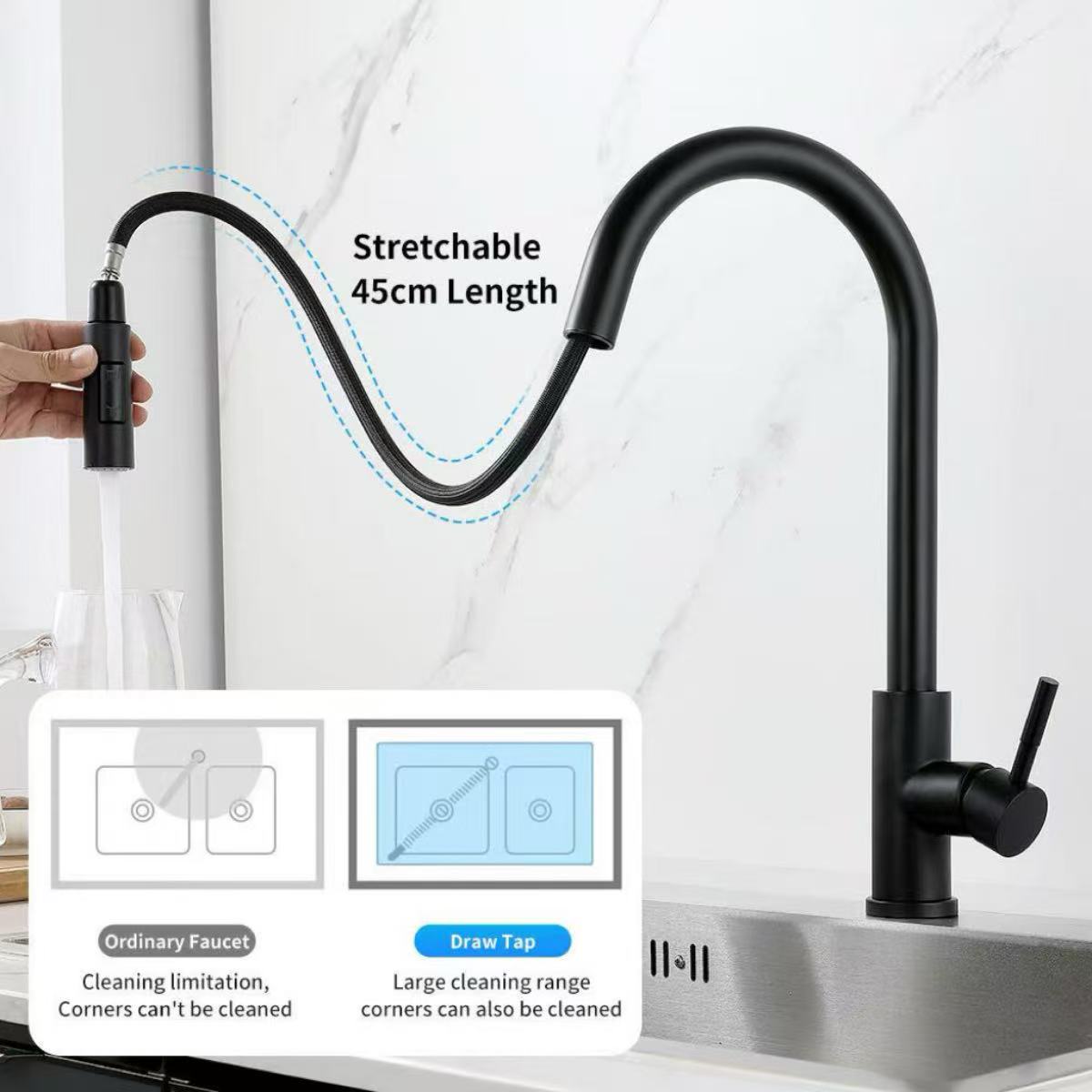 Torneira de Cozinha Monocomand - Commercial Kitchen Mixer Tap avaliação e preço