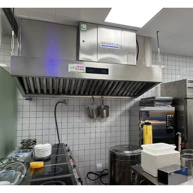 Purificador de ar eletrostátic - Commercial Kitchen Exhaust Hood avaliação e preço