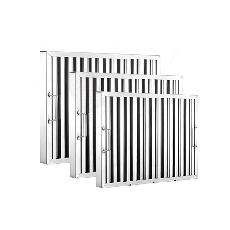 Filtro de gordura 201SS 304SS  - Commercial Kitchen Exhaust Hood avaliação e preço
