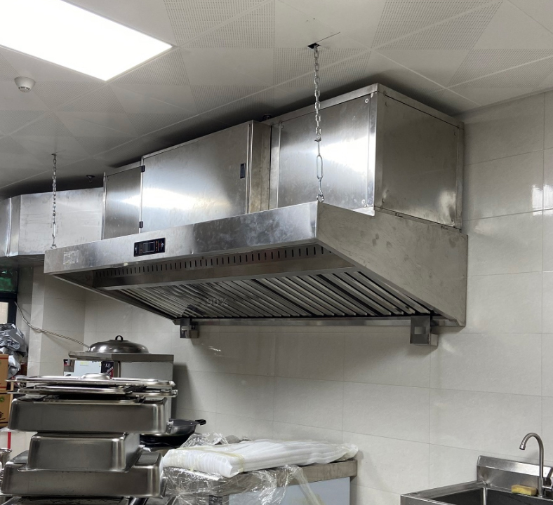Exaustor de cozinha com purifi - Commercial Kitchen Exhaust Hood avaliação e preço