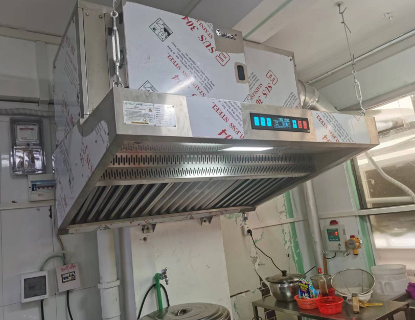 Exaustor de cozinha com purifi - Commercial Kitchen Exhaust Hood avaliação e preço