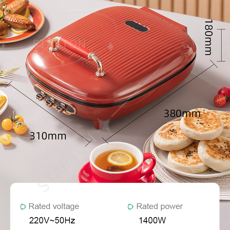 Fabricante de crepe dupla face - Crepe Maker Griddle avaliação e preço