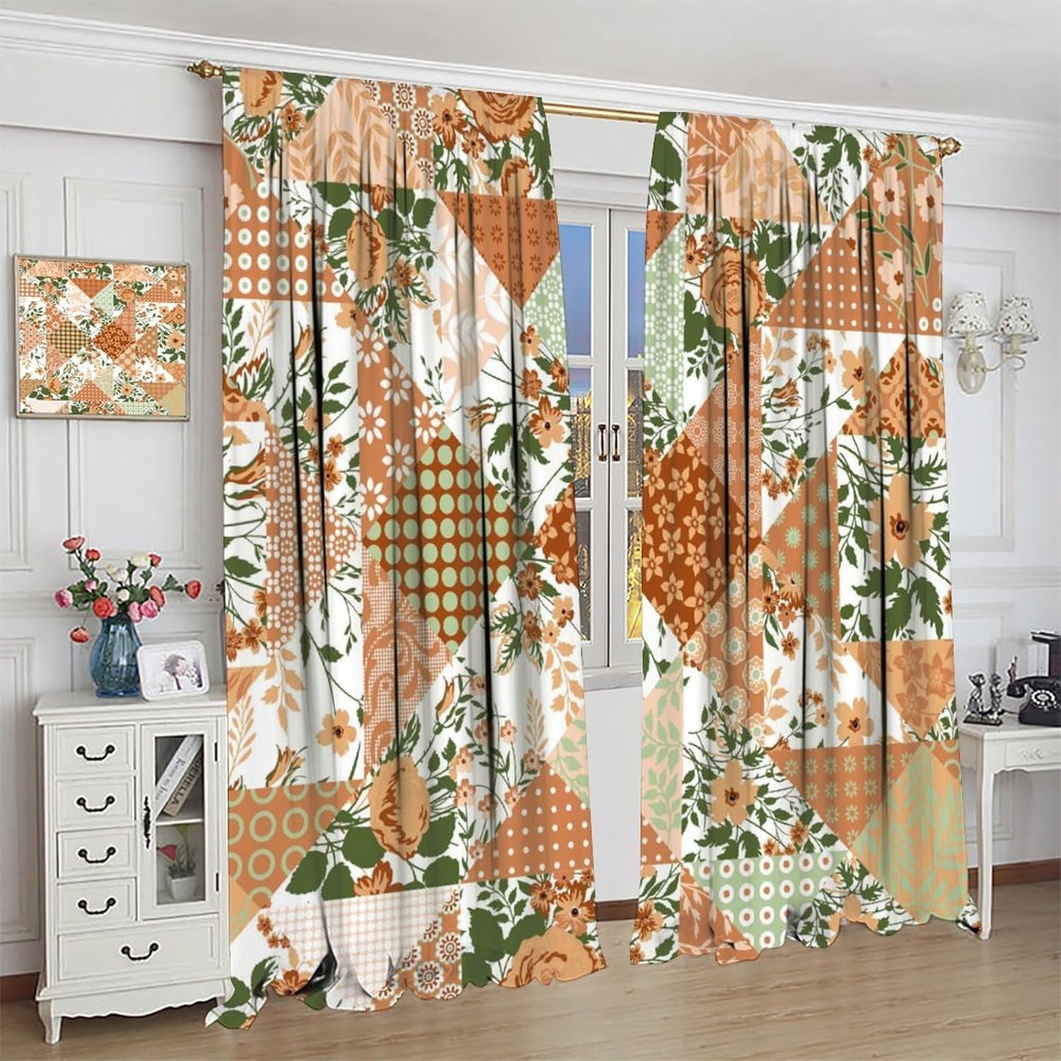 Cortinas Boho em Patchwork, Co - Commercial Kitchen Canopy avaliação e preço