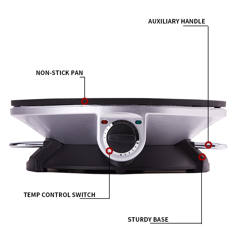 Máquina de Crepe para Casa, Pa - Crepe Maker Griddle avaliação e preço