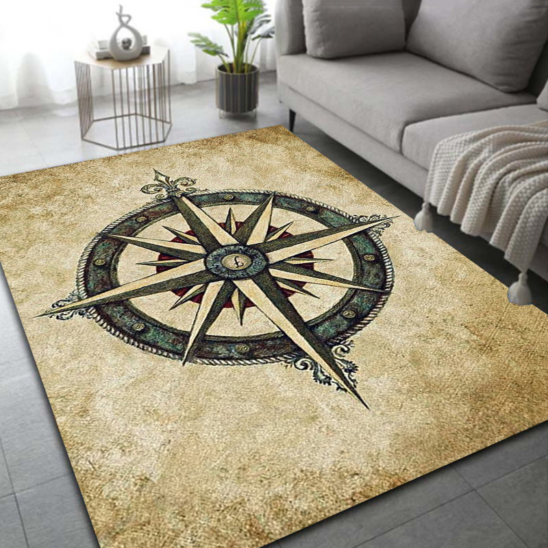 Tapete de área de mapa de búss - Commercial Kitchen Non Slip Flooring avaliação e preço