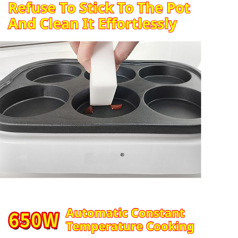 Máquina elétrica de takoyaki,  - Crepe Maker Griddle avaliação e preço