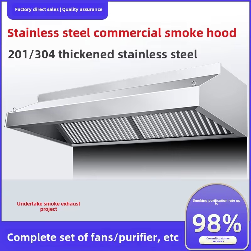 Coifa Comercial de Aço Inoxidá - Commercial Kitchen Exhaust Hood avaliação e preço