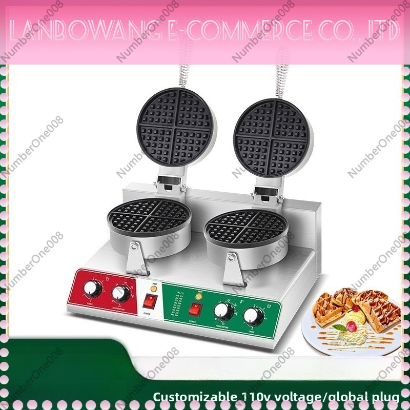 Máquina de Waffles Rotativa An - Crepe Maker Griddle avaliação e preço