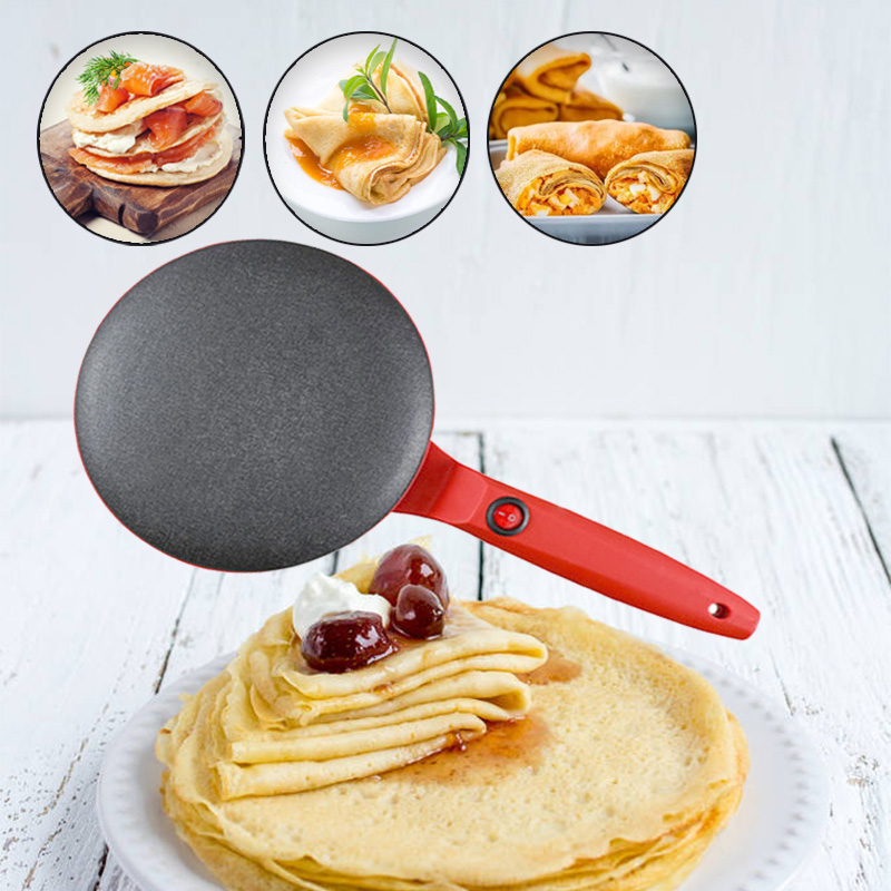 Máquina Elétrica de Crepes e P - Crepe Maker Griddle avaliação e preço