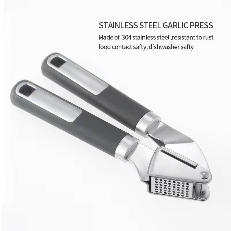 Prensa de alho em aço inoxidáv - Commercial Kitchen Products avaliação e preço