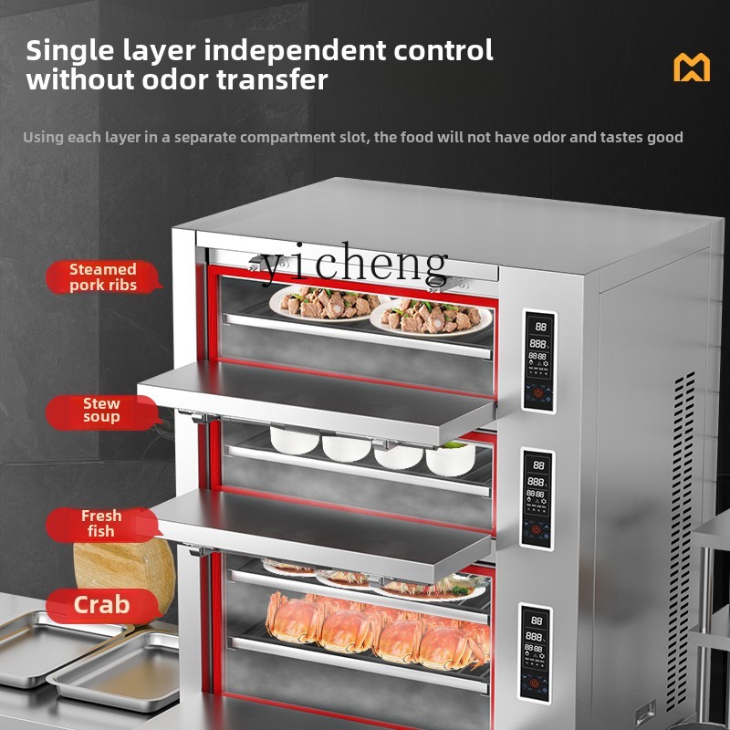 Armário de vaporização de frut - Commercial Steamer Cabinet avaliação e preço