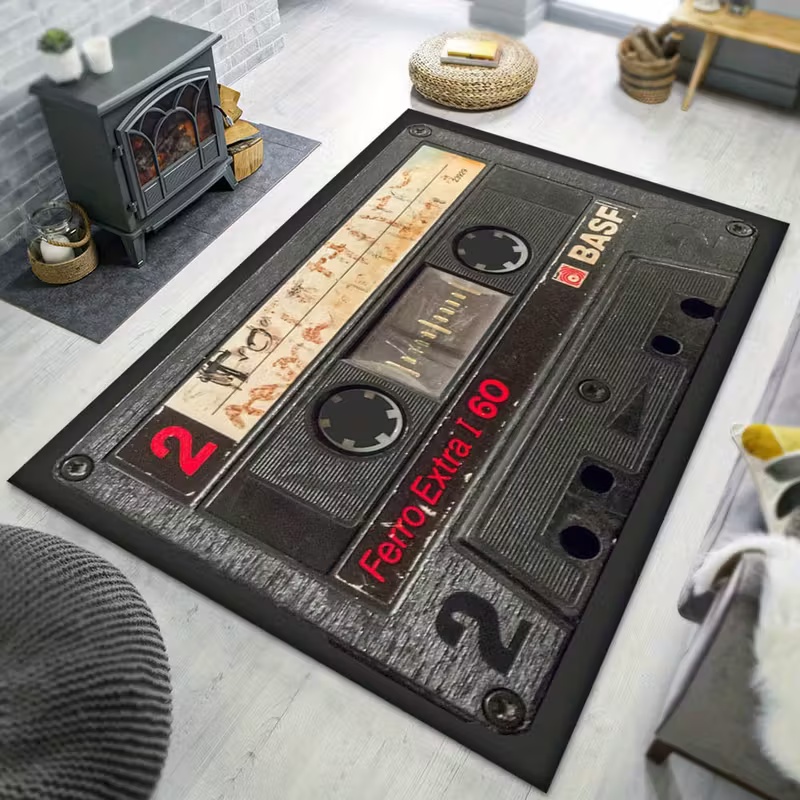 Música clássica do vintage dis - Commercial Kitchen Non Slip Flooring avaliação e preço