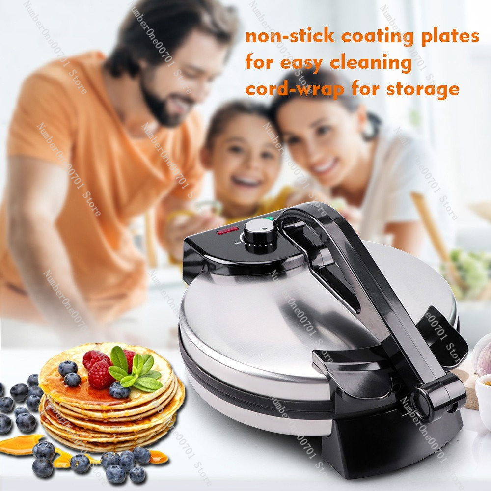 Máquina de Crepe Elétrica com  - Crepe Maker Griddle avaliação e preço