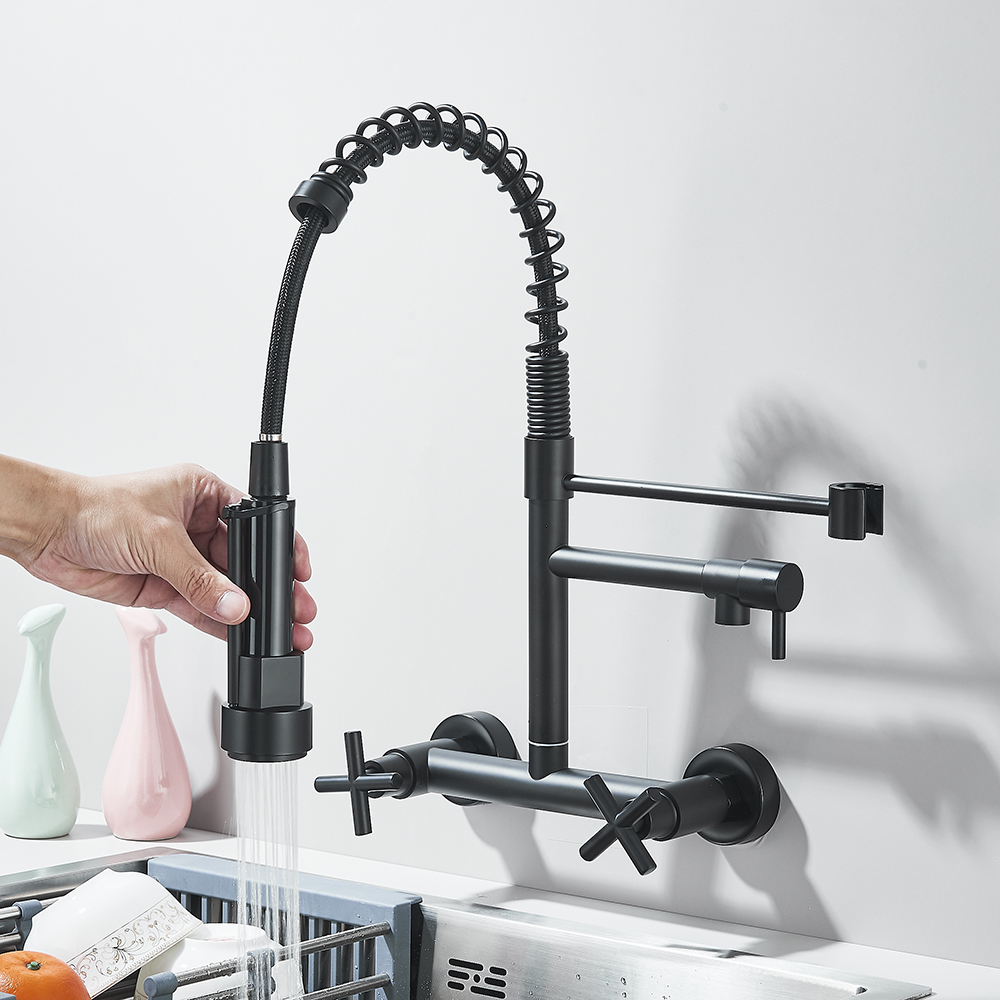 Torneira de cozinha preta com  - Commercial Kitchen Mixer Tap avaliação e preço